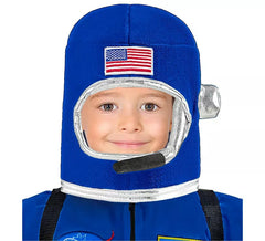 Casque d'astronaute bleu pour garçon