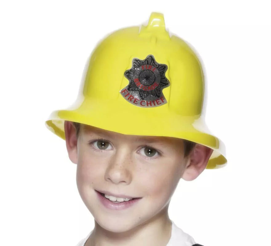 Translation missing: fr.Casco de Bombero color Amarillo Infantil