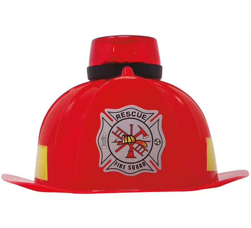 Translation missing: fr.Casco de Bombero con sirena, luz y sonido