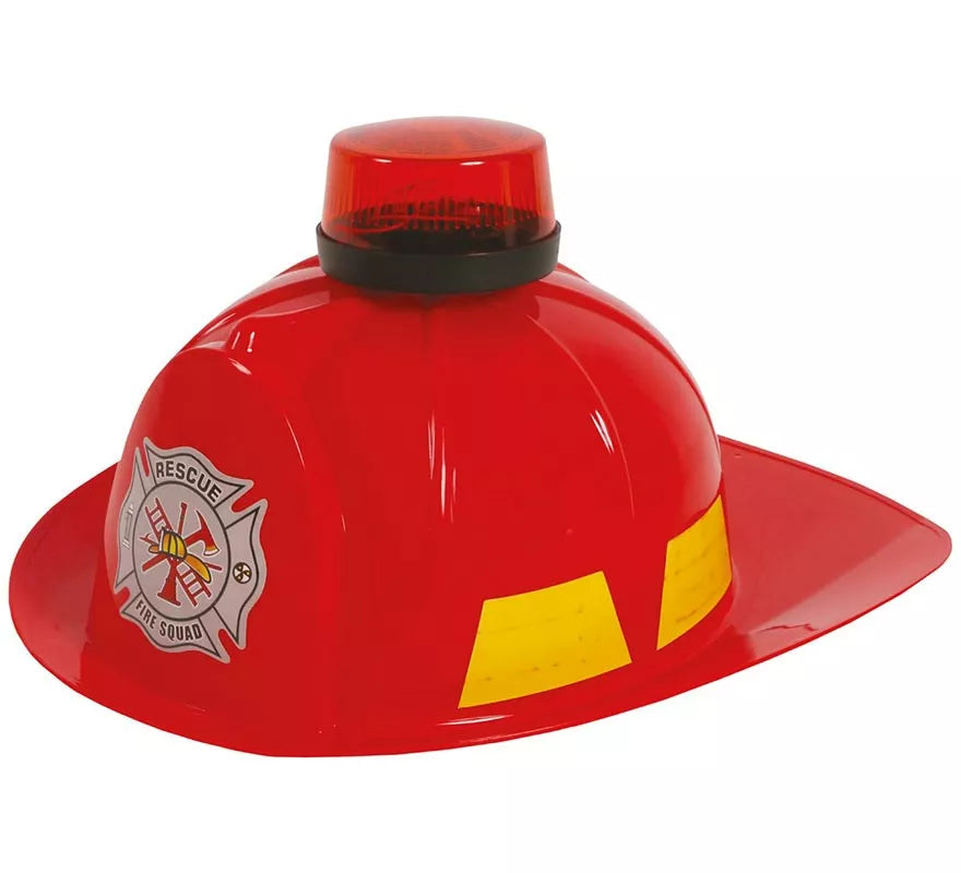 Translation missing: fr.Casco de Bombero con sirena, luz y sonido