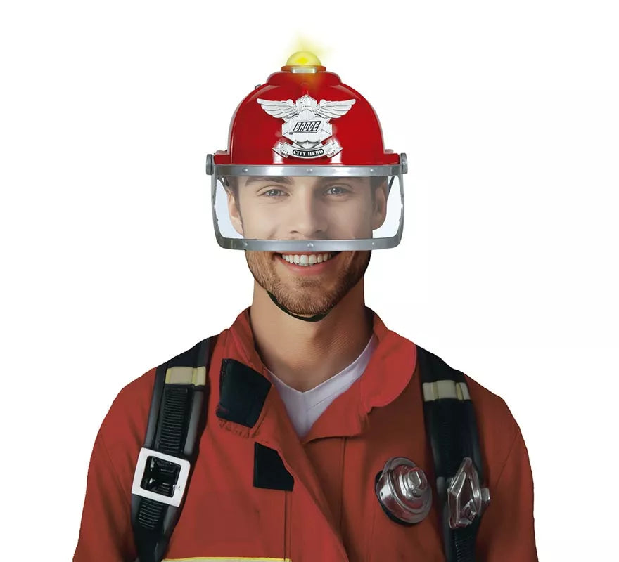Translation missing: fr.Casco de Bombero con Sirena y Luz