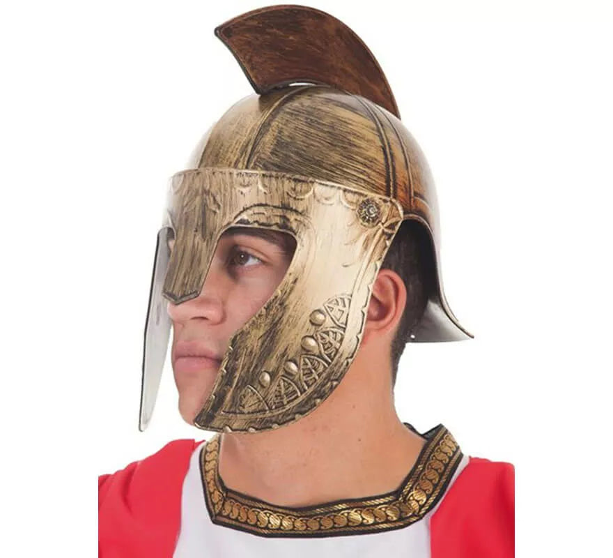 Translation missing: fr.Casco de Centurión Romano Dorado