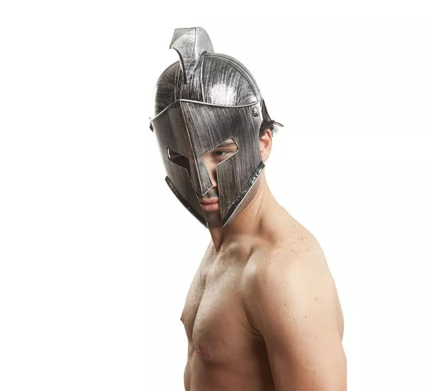 Translation missing: fr.Casco de Gladiador plateado 58 cm