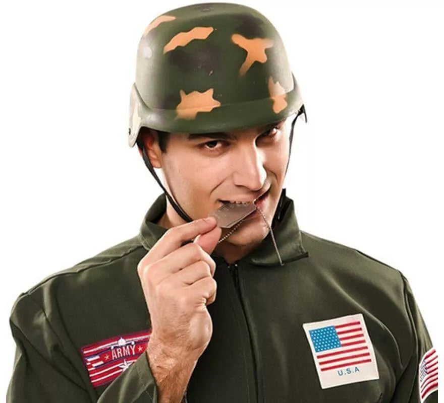 Translation missing: fr.Casco de Militar con camuflaje