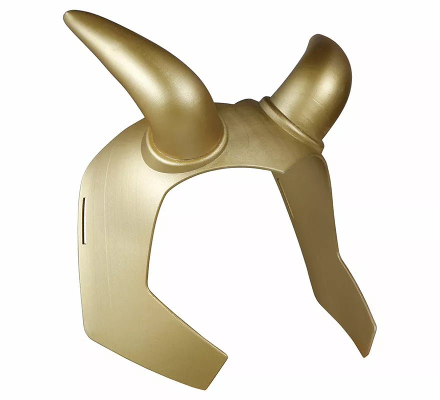 Translation missing: fr.Casco de Superhéroe Dorado con Cuernos