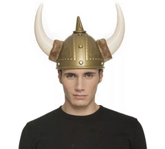 Casque de Viking avec Cornes en Plastique