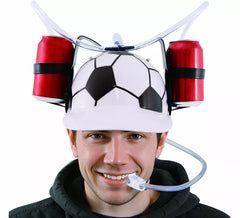 Casque de boisson de football