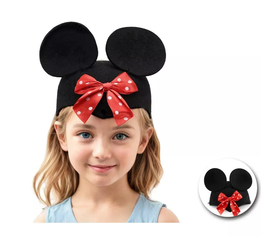 Translation missing: fr.Casquete de Ratoncita famosa con lazo infantil