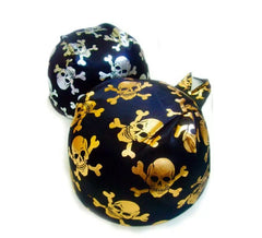 Casquette pirate or et argent couleurs assorties