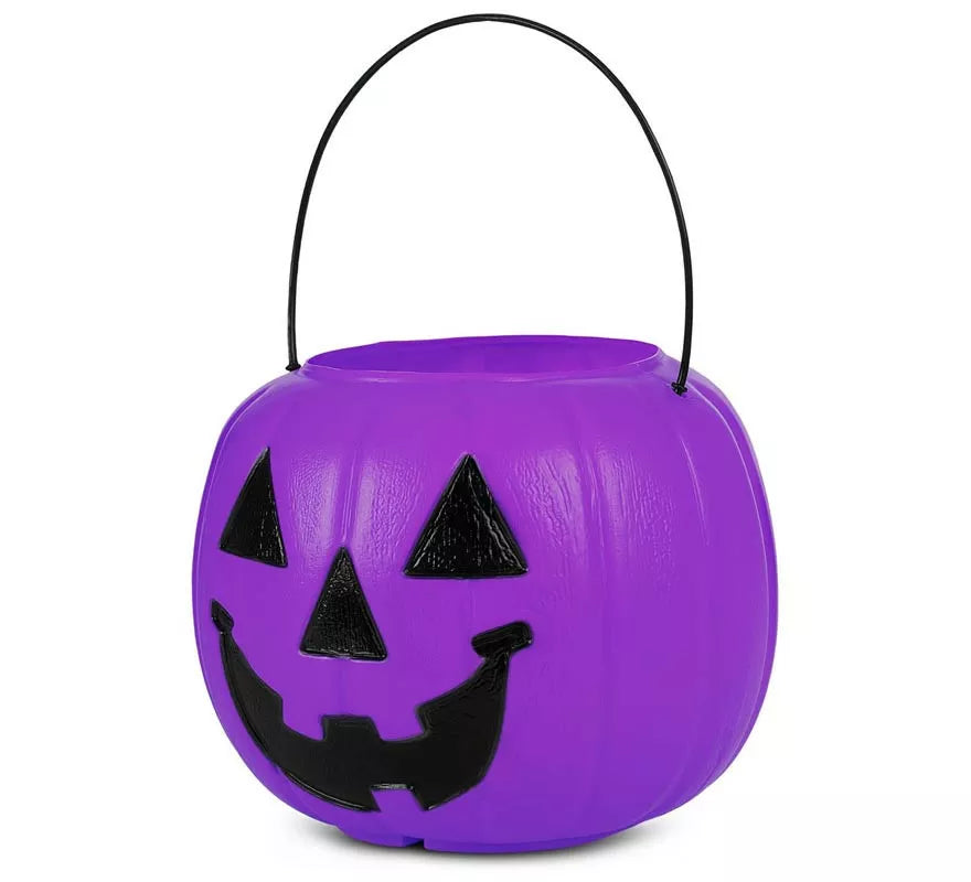Translation missing: fr.Cesta de Calabaza morada con asa de 21,6x21,6x30,5 cm