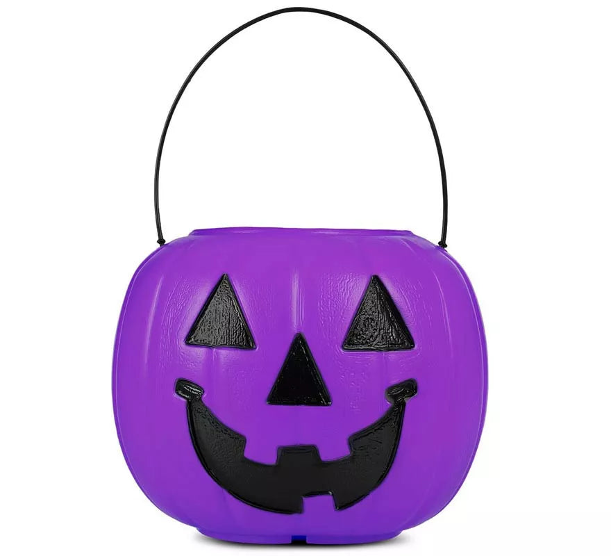 Translation missing: fr.Cesta de Calabaza morada con asa de 21,6x21,6x30,5 cm