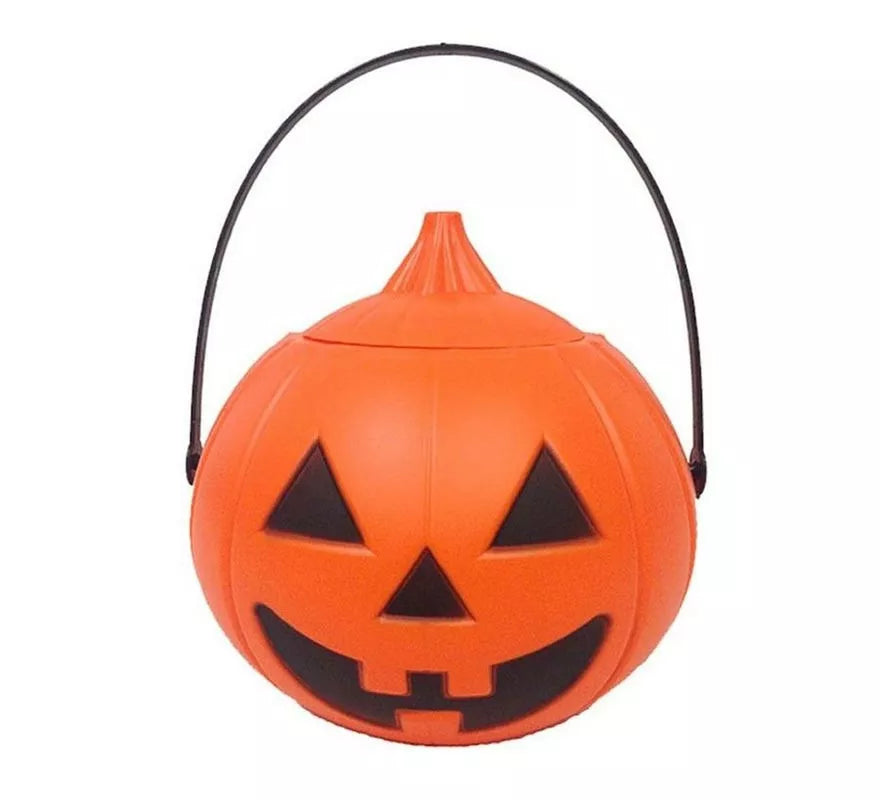 Translation missing: fr.Cesta de Calabaza naranja con tapa de 18 cm
