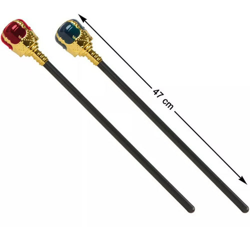 Cetro de Rey en 2 colores surtidos 47 cm