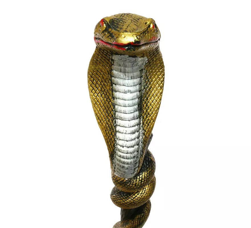 Translation missing: fr.Cetro Egipcio Cobra dorada de 69 cm