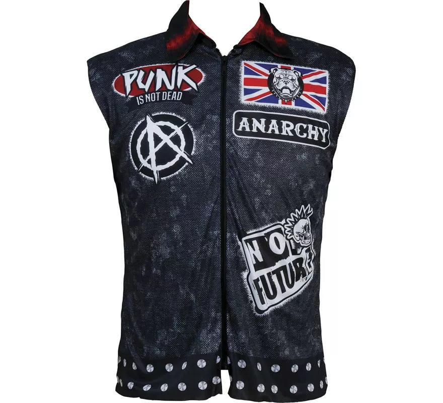 Translation missing: fr.Chaleco Anarchy Punk para hombre