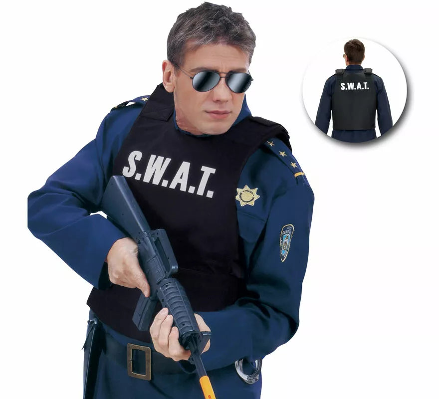Translation missing: fr.Chaleco Antibalas de Policía SWAT para adultos
