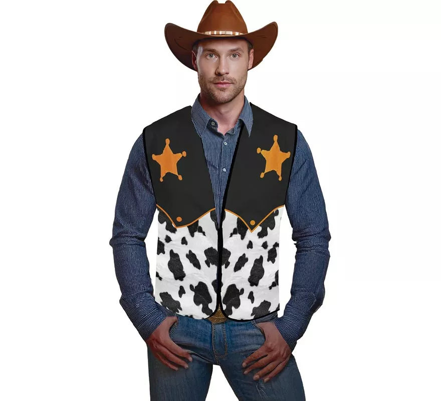 Translation missing: fr.Chaleco Cowboy Sheriff para adultos