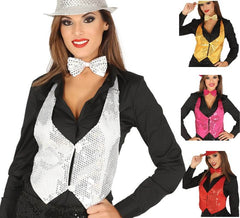 Gilet avec Paillettes plusieurs couleurs pour femme