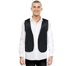 Gilet noir à paillettes pour adultes