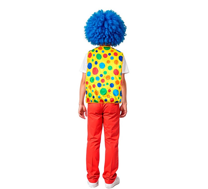 Translation missing: fr.Chaleco de Payaso Topos multicolor infantil