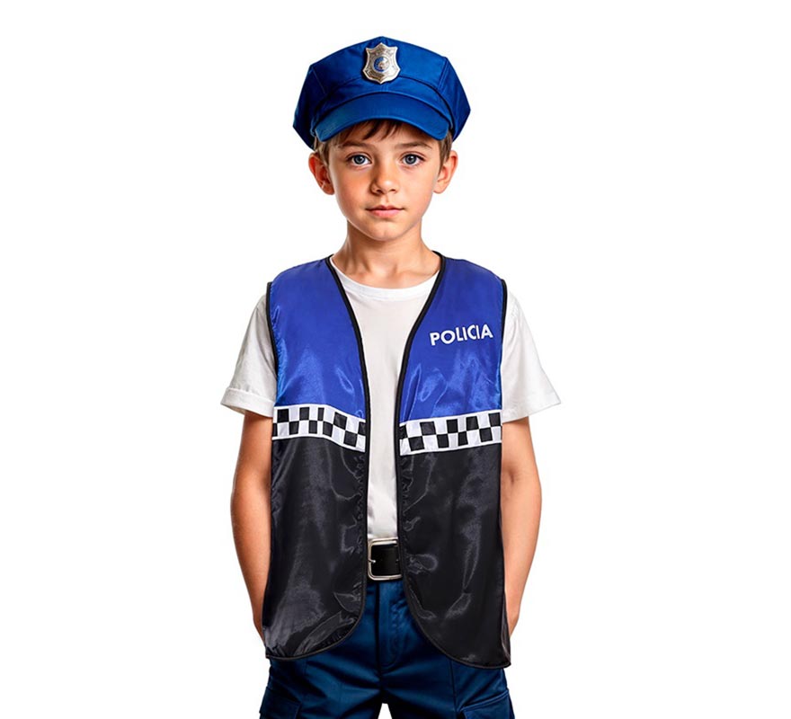 Translation missing: fr.Chaleco de Policía a cuadros infantil en varios colores