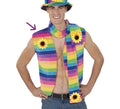 Chaleco Hippie Arcoíris