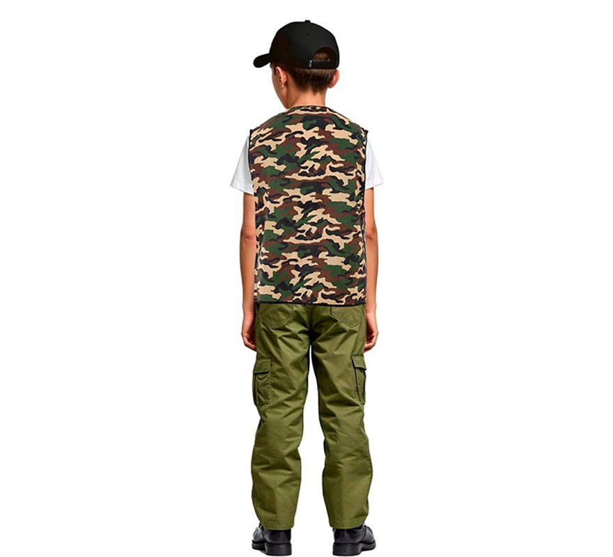 Translation missing: fr.Chaleco Militar Camuflado infantil
