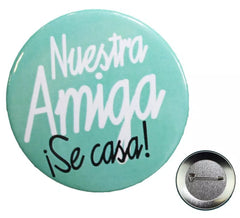 Placage Notre ami épouse 5,7 cm de diamètre