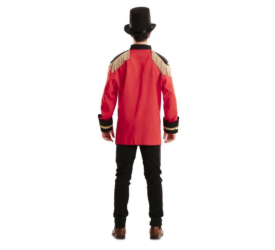Translation missing: fr.Chaqueta de Domador Roja y Dorado para hombre