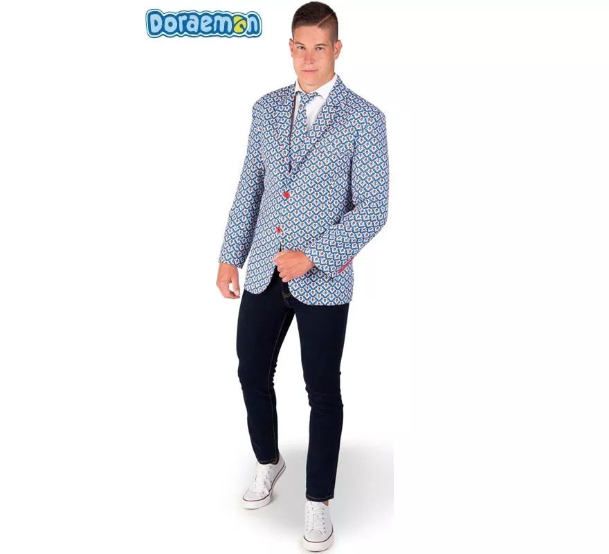 Translation missing: fr.Chaqueta de Doraemon azul para hombre