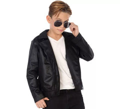 Veste Noire de Star du Rock pour garçon