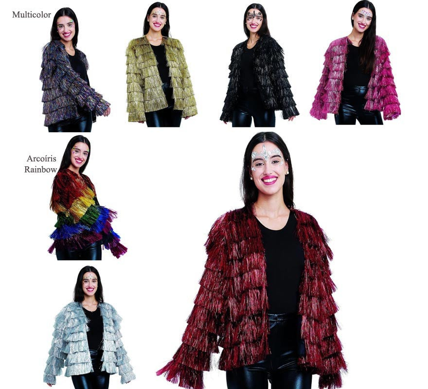Translation missing: fr.Chaqueta de Flecos en varios colores para mujer