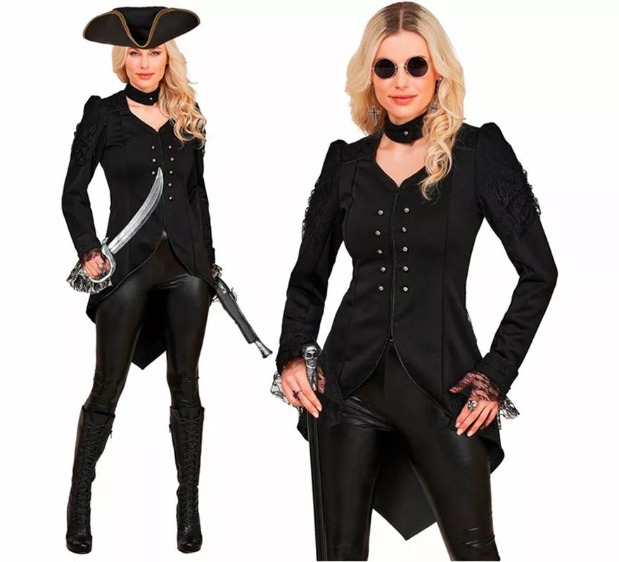 Translation missing: fr.Chaqueta de Frac negra para mujer