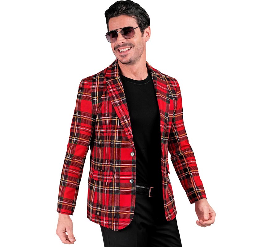 Translation missing: fr.Chaqueta de Moda Fiesta rojo para hombre