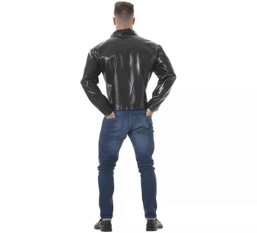 Translation missing: fr.Chaqueta de Motorista o de Rockero negra para hombre