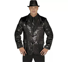 Veste noire à paillettes