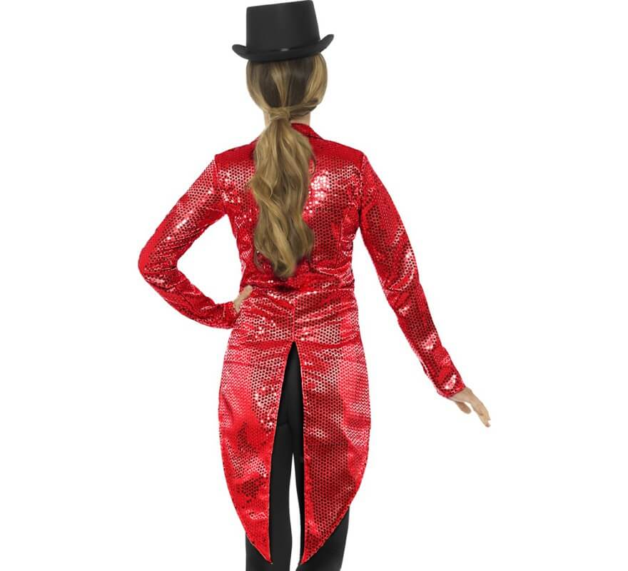 Translation missing: fr.Chaqueta Roja con lentejuelas para mujer