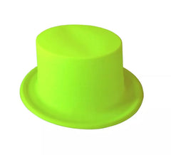 Chapeau haut de forme classique aux couleurs phosphorescentes variées