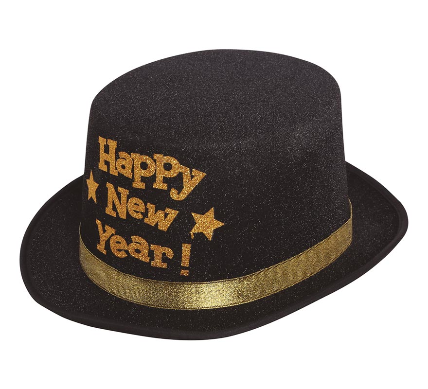 Translation missing: fr.Chistera de Happy New Year Negro