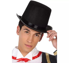 Chapeau Haut-de-Forme de Magicien Noir