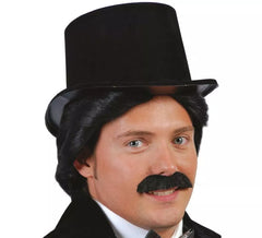 Chapeau Haut de forme en Plastique Noir