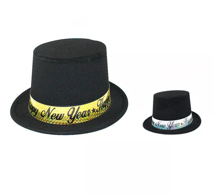 Translation missing: fr.Chistera Happy New Year de PVC en 2 colores surtidos