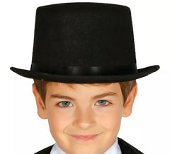 Chapeau de feutre pour enfants noir