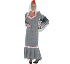 Déguisement de Chulapa Gris pour femme