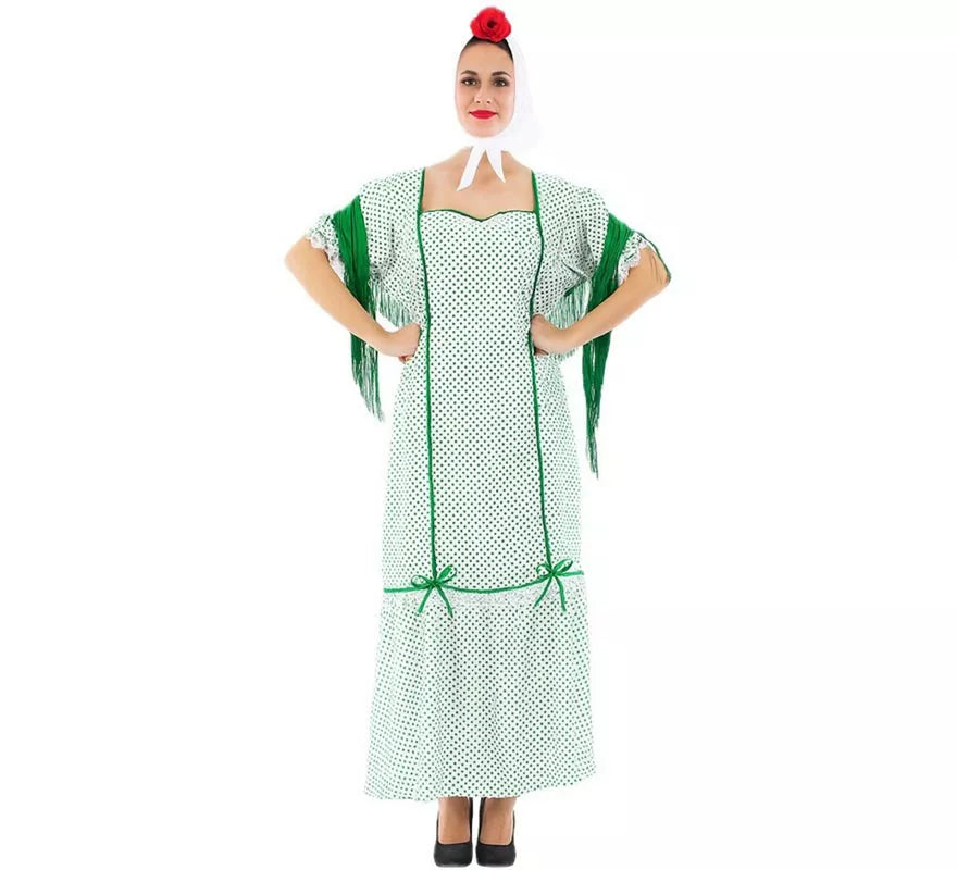 Translation missing: fr.Chulapa Madrileña Verde para mujer