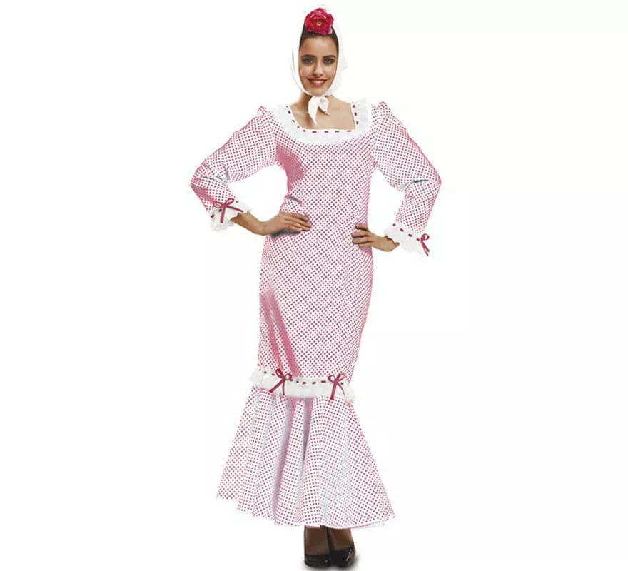 Translation missing: fr.Chulapa o madrileña blanco para mujer