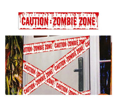 Bande Caution Zombie 600 X 12 cm
