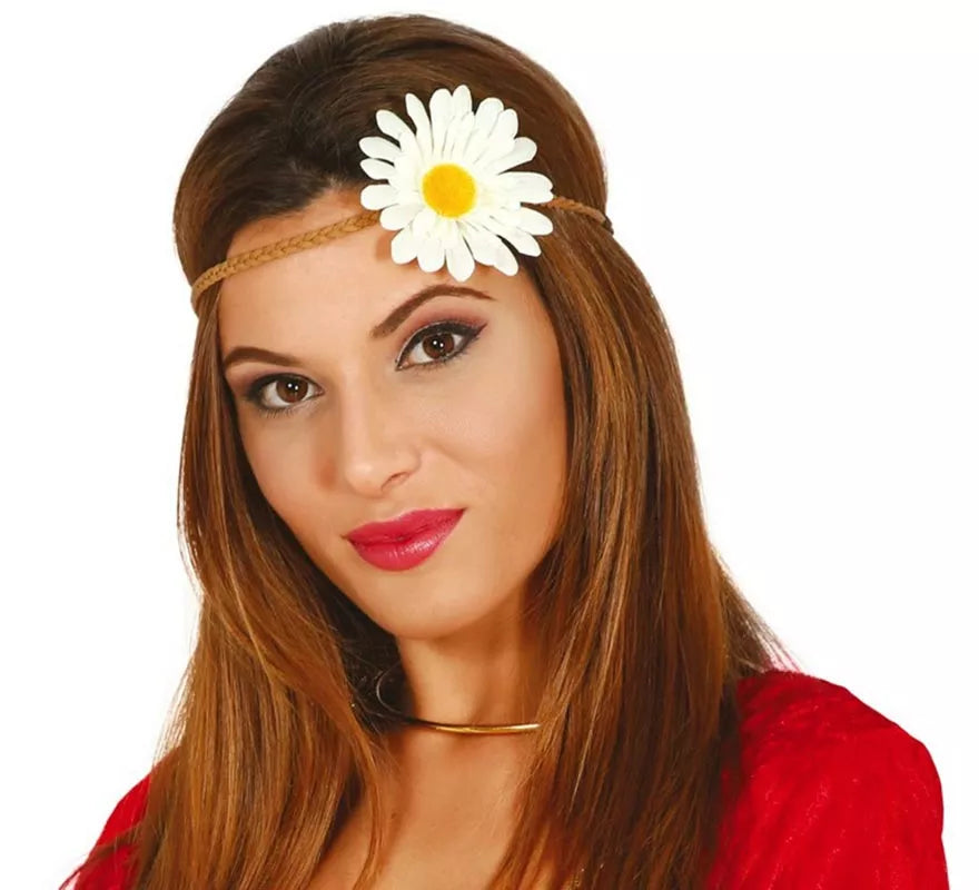 Translation missing: fr.Cinta de Hippie con flor