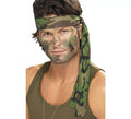 Cinta de Soldado para el Pelo de Camuflaje 150 cm x 4 cm