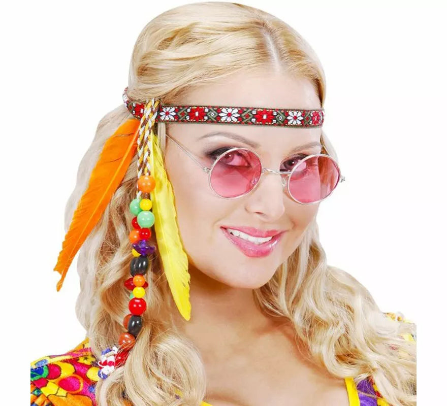 Translation missing: fr.Cinta Hippie con Perlas y Plumas